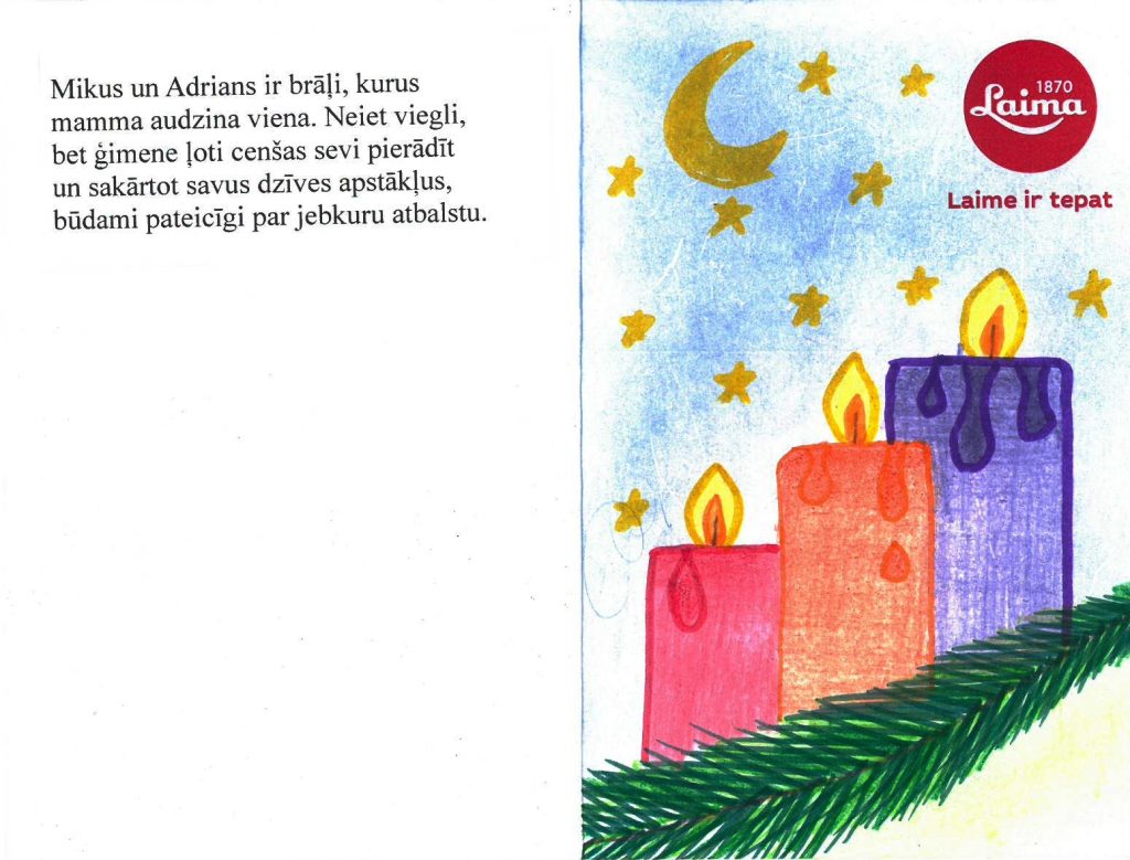 Mikus vēlas skolas piederumus, krāsainus zīmuļus, flomasterus, uzdevumu grāmatu.