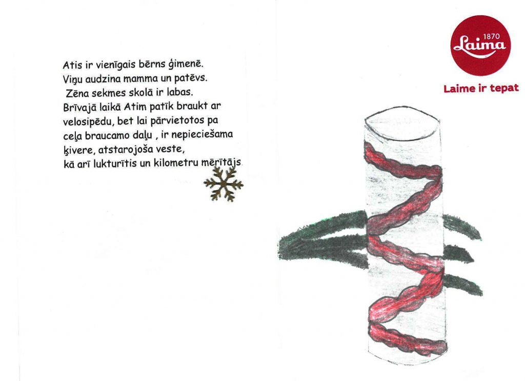 Atis sapņo par velosipēda ķiveri