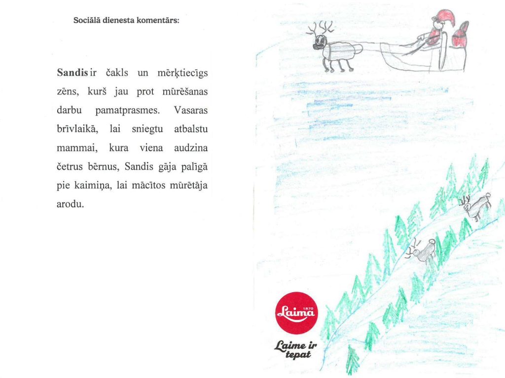 Sandis sapņo par volejbola botēm