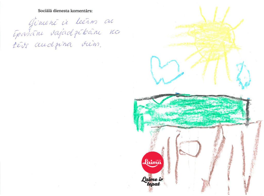 Ervīns sapņo par lielu ekskavatoru, uz kura var sēdēt, vai divriteni.