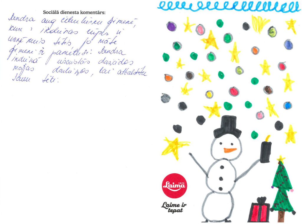 Sandra sapņo par klavierēm vai vijoli.