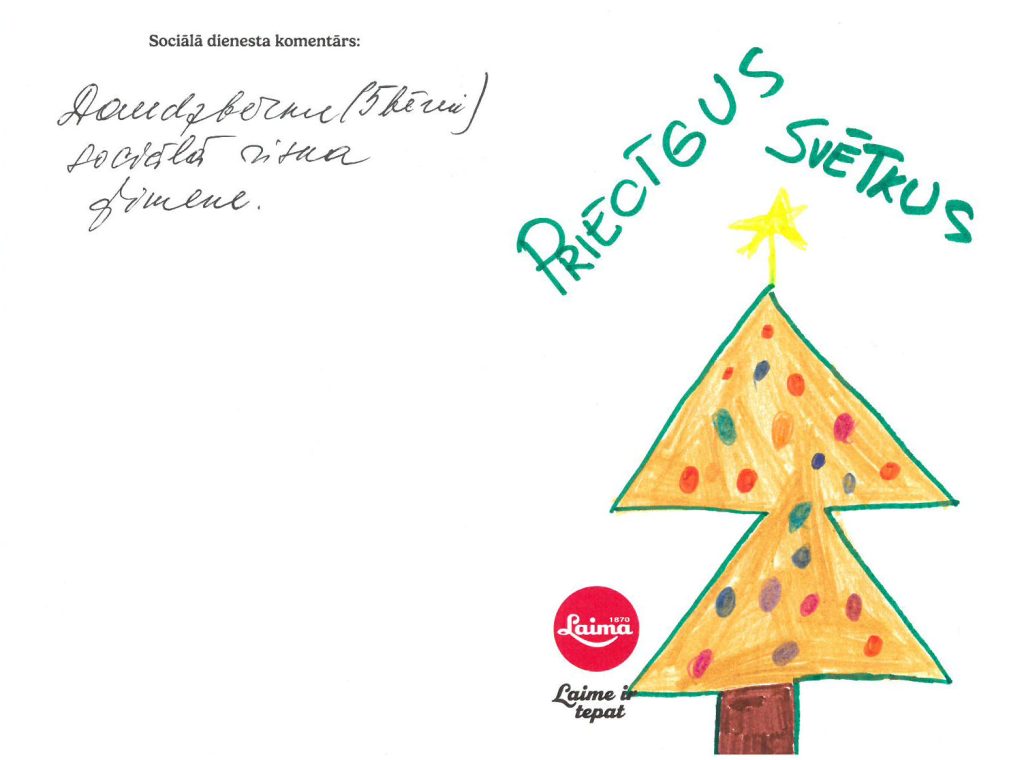 Gabriela sapņo par lielu leļļu māju vai divriteni.