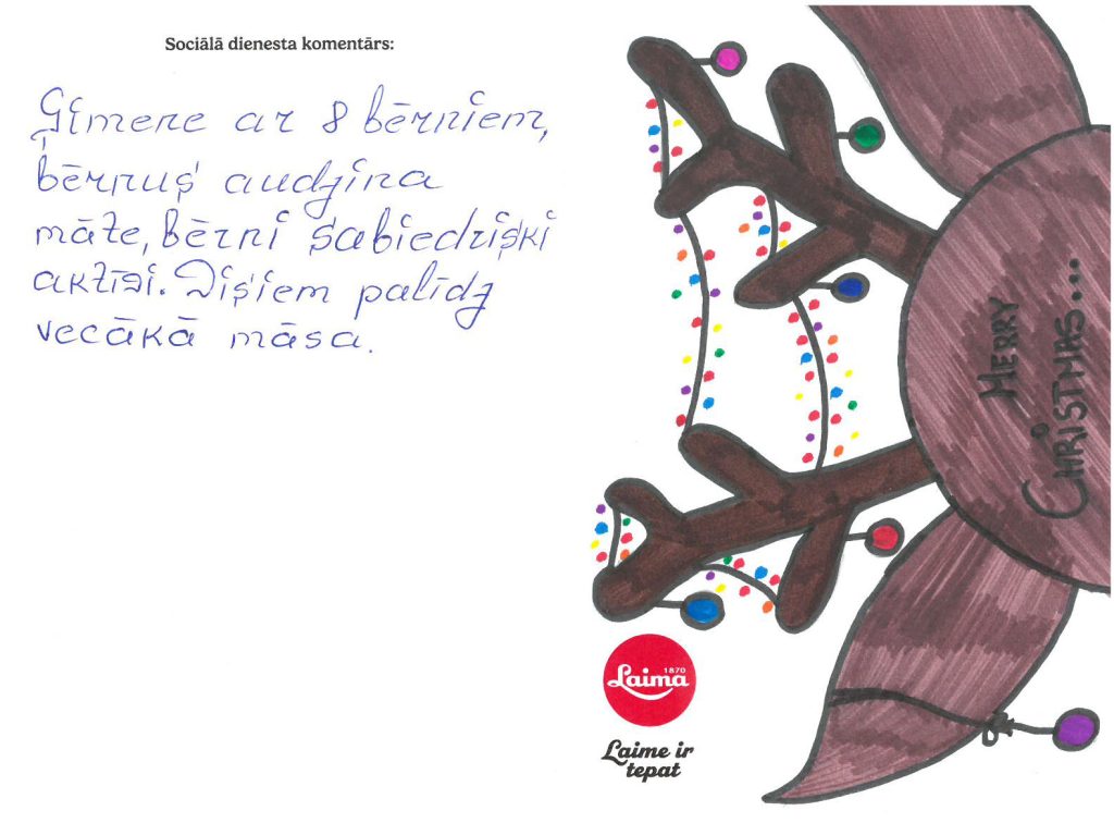 Kristiāns sapņo par sporta riteni vai eglītes rotājumiem.