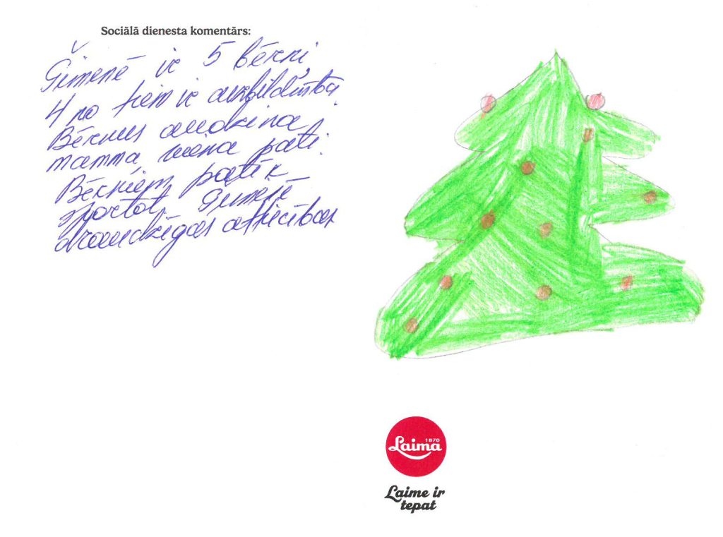 Samanta sapņo par velosipēdu. Priecāsies arī par melnām kurpēm.