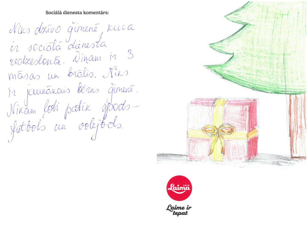 Niks sapņo par iPhone telefons vai velosipēdu. Priecāsies arī par dāvanu karti.