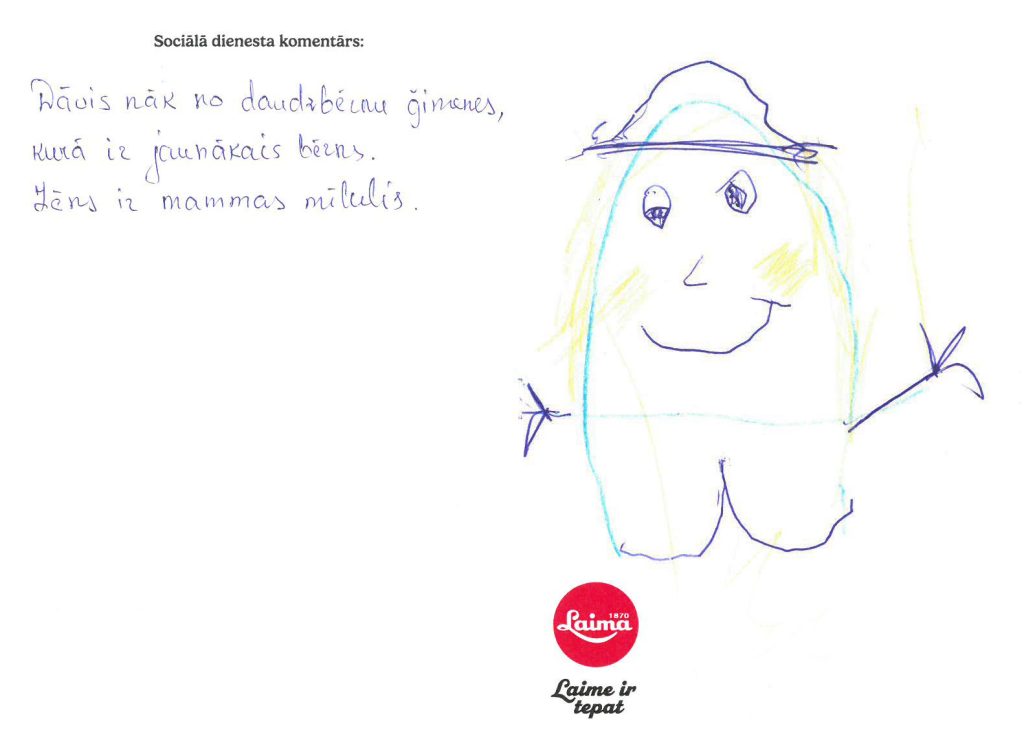 Dāvis sapņo par ragavām, rakstāmgaldu, riteni vai planšeti.