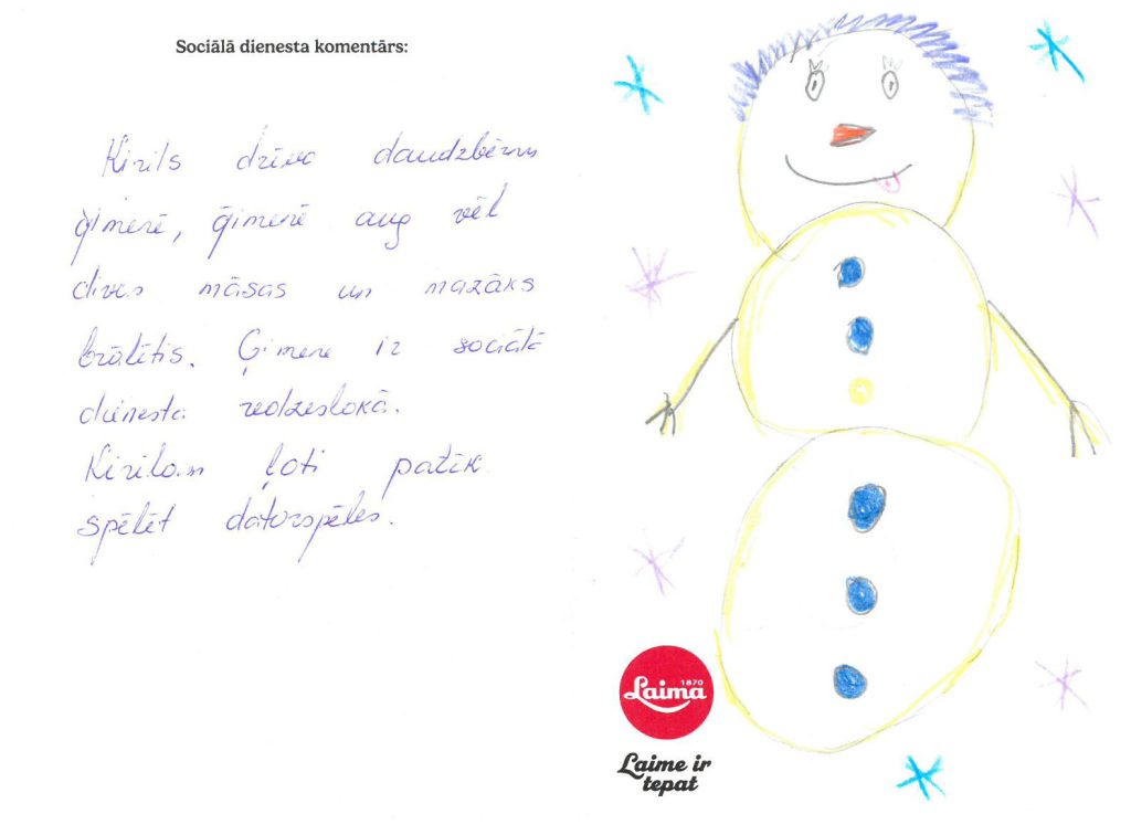 Kirils sapņo par velosipēdu.