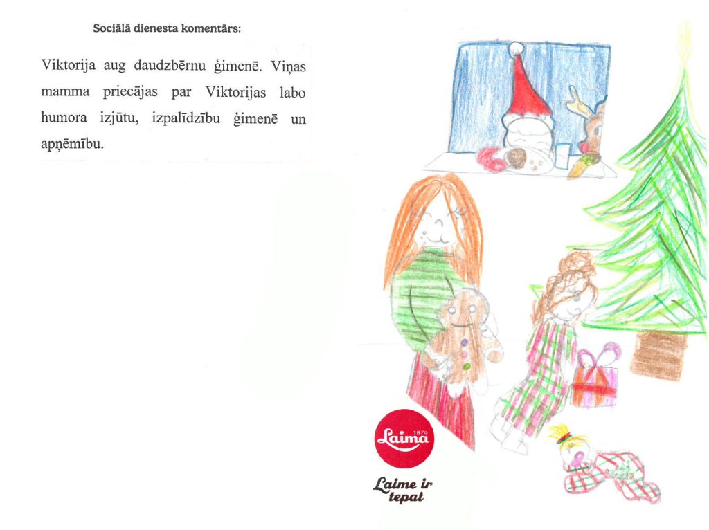 Viktorija sapņo par datorkrēslu.