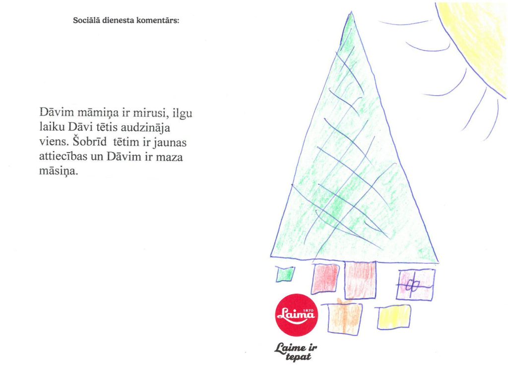 Dāvis sapņo par slidām vai velosipēdu.