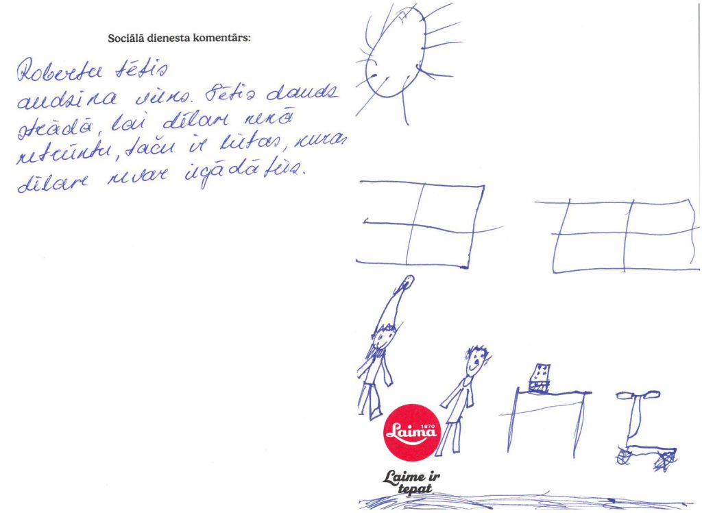 Roberts sapņo par datoru vai skūteri.