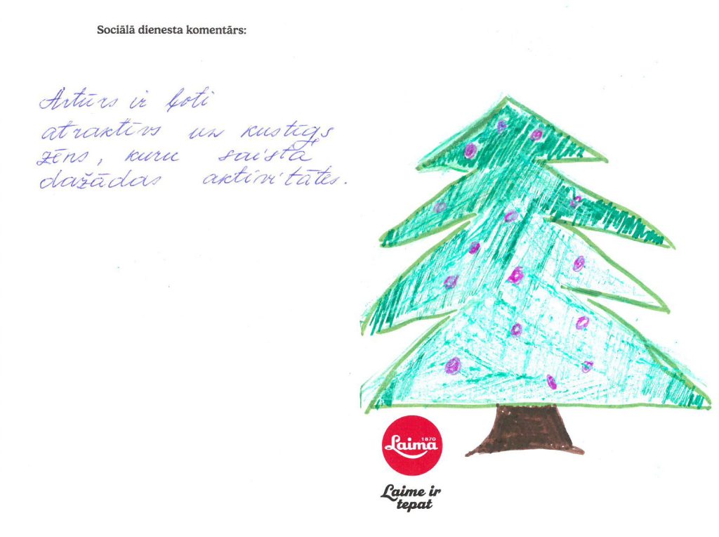 Artūrs sapņo par velosipēdu vai batutu.