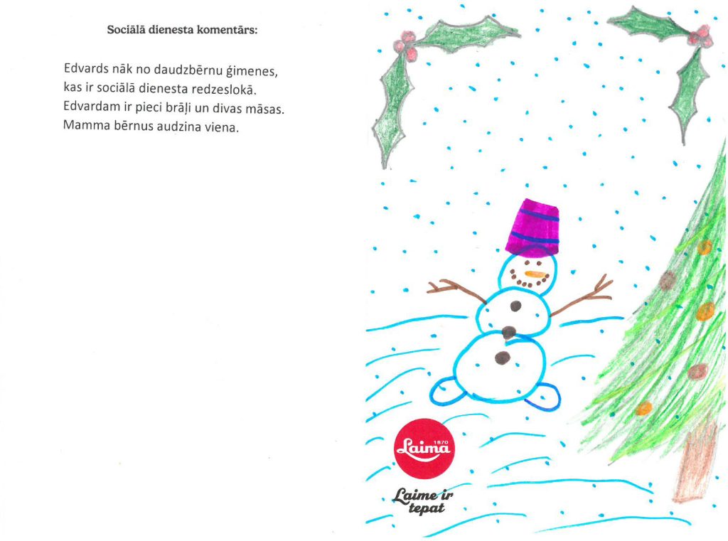 Edvards sapņo par velosipēdu.