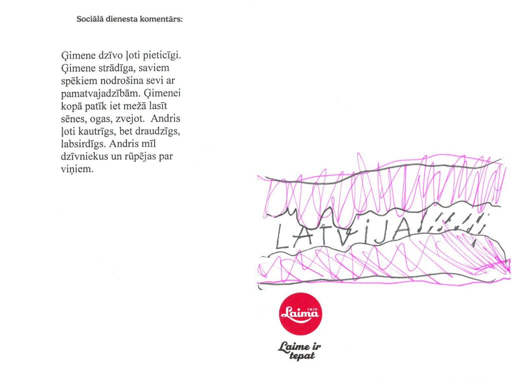 Andris vēlas riteni vai dronu.