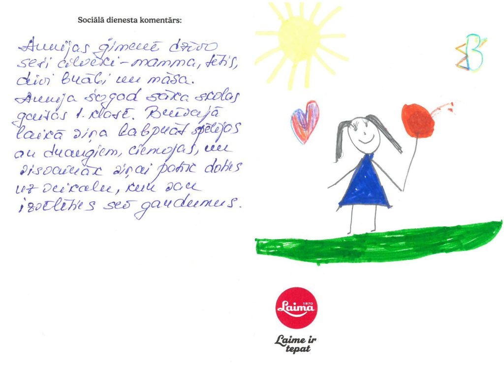 Annija sapņo par velosipēdu vai planšeti.