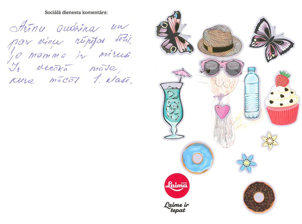 Arina sapņo par mazu kvadraciklu vai divriteni.