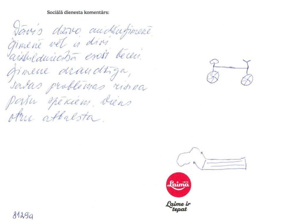 Dāvis sapņo par ragavām, planšeti vai riteni.