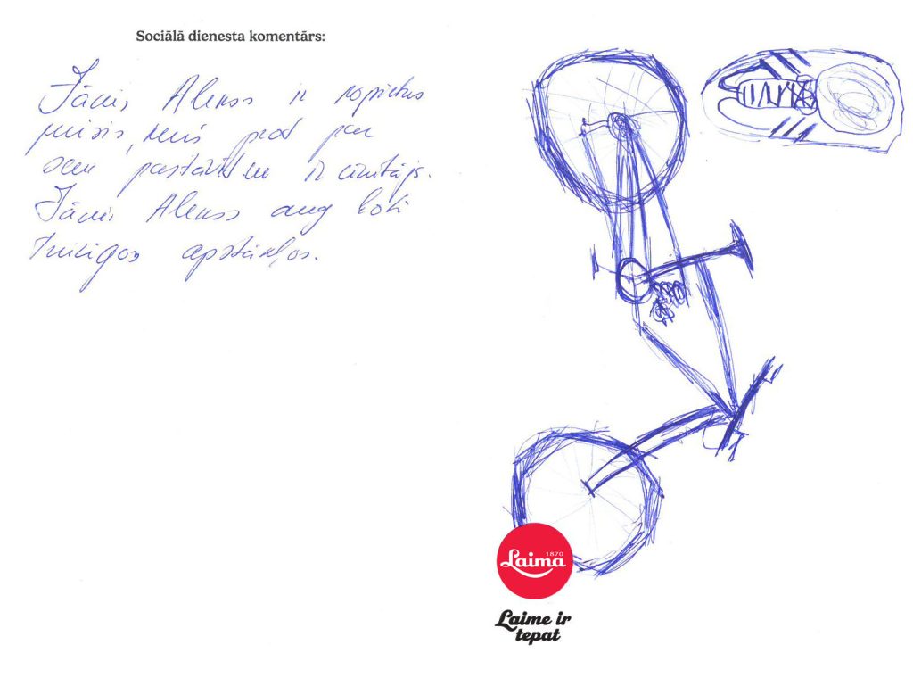 Jānis sapņo par Adidas botām vai riteni.