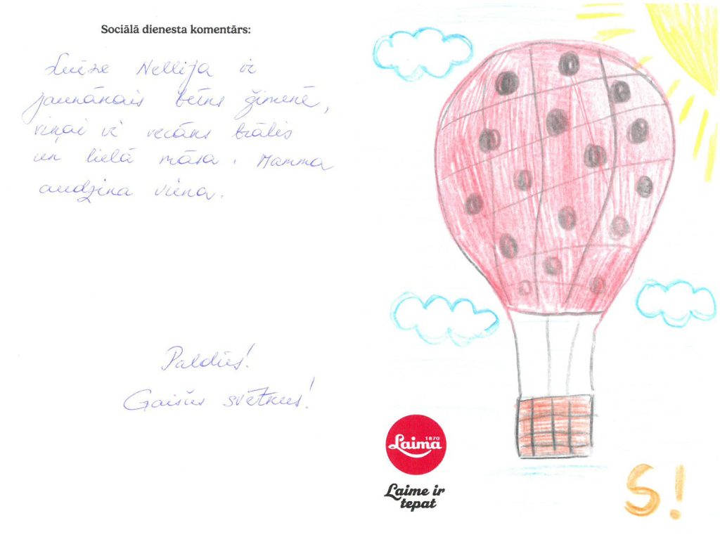 Luīze sapņo par divriteni vai skrituļslidām.