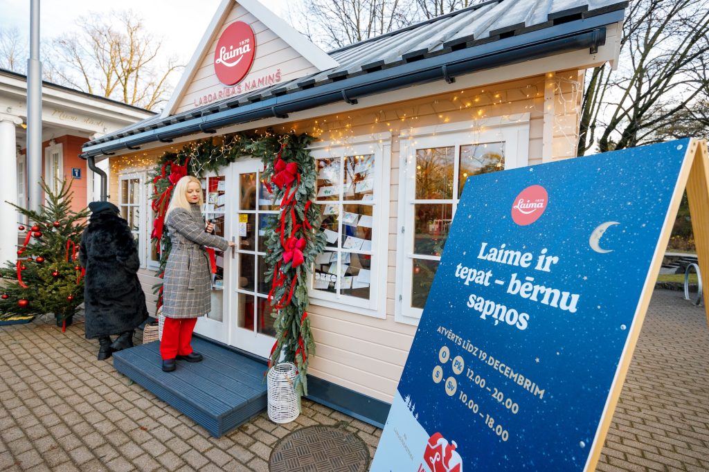 Šodien noslēdzies “Laimas” Labdarības namiņš – piepildīti visi 1250 bērnu sapņi!